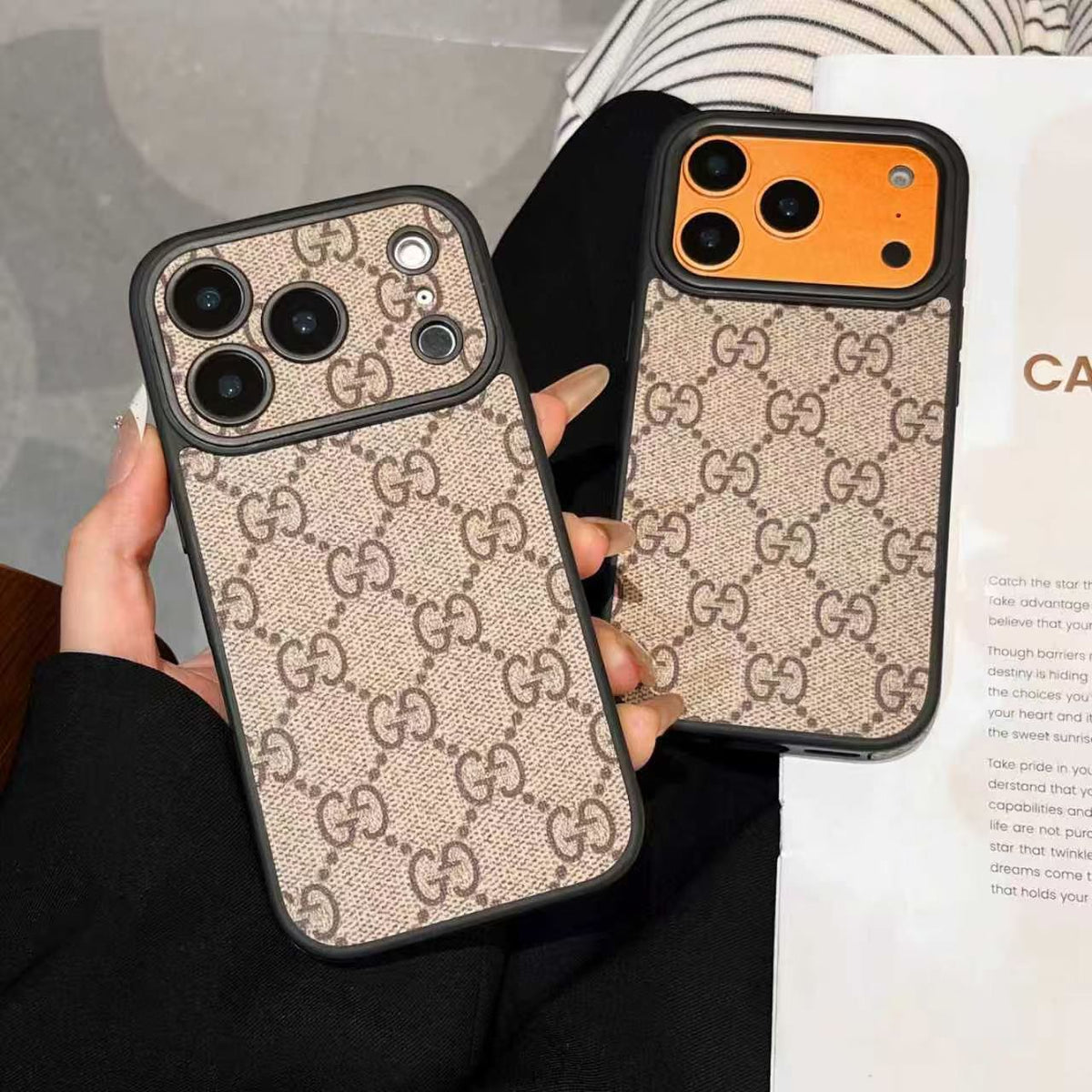 Gg Iphone Cover For 12-17 / Pro / Pro Max / With Swappable Lens Cover / 18 Pro / 18 Pro Max