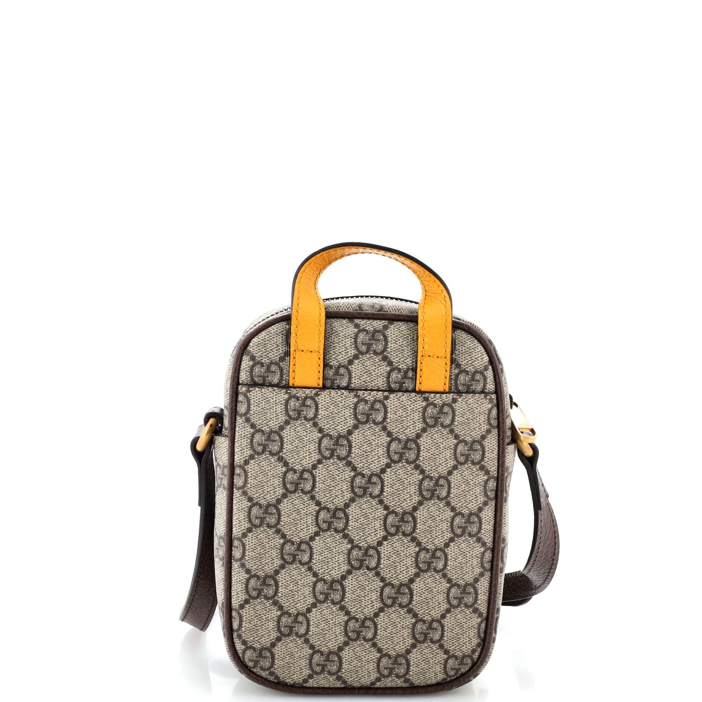 Neo Vintage Top Handle Crossbody Bag GG Coated Canvas Mini