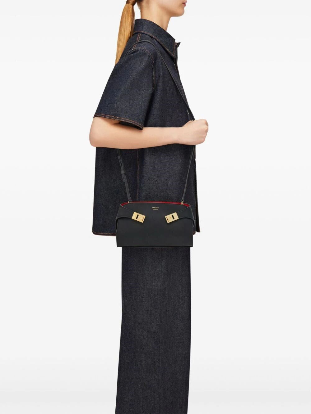 Ferragamo Women Mini Hug Crossbody Bag