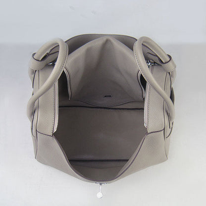 Luxury Hermes Lindy 34Cm Handbag 6208 Grey