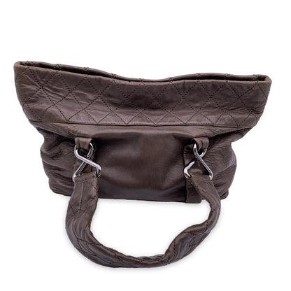 Chanel Leather Brown Luxury Tote
