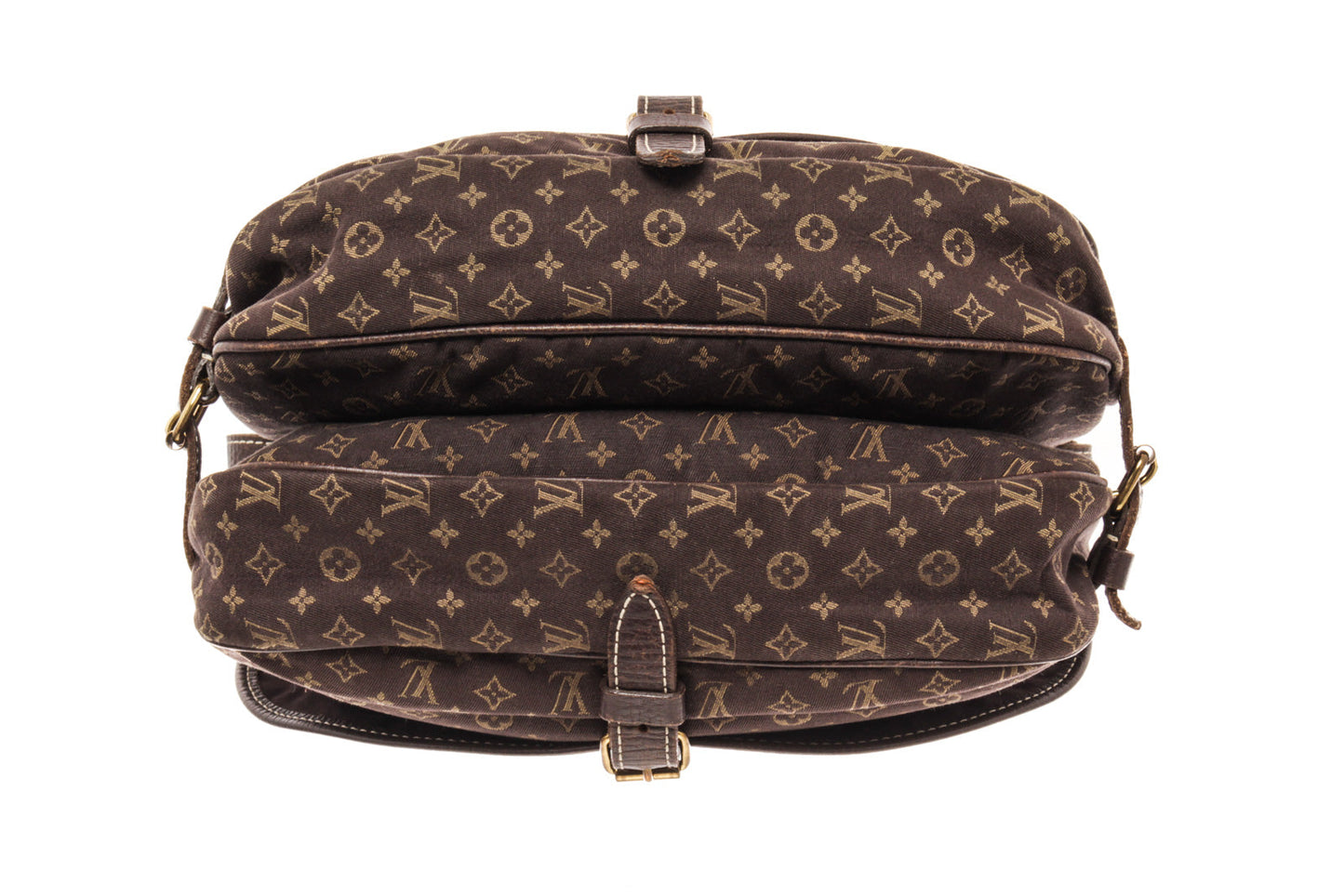 Louis Vuitton Brown Monogram Canvas Saumur 30 Crossbody Bag