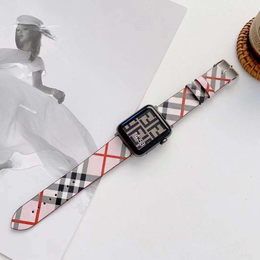 Designer Apple Watch Band Fashion Leather Style