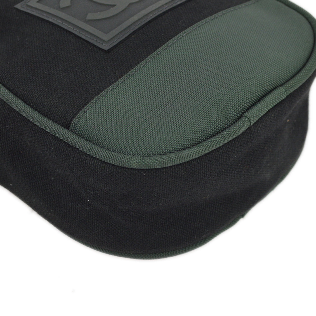 Chanel Black Green Shoulder Bag