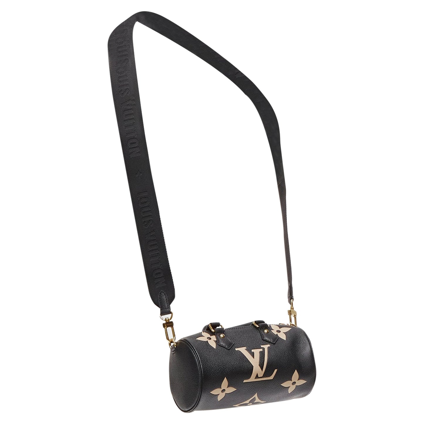 Louis Vuitton Papillon BB Giant Empreinte Small Crossbody Duffle Bag