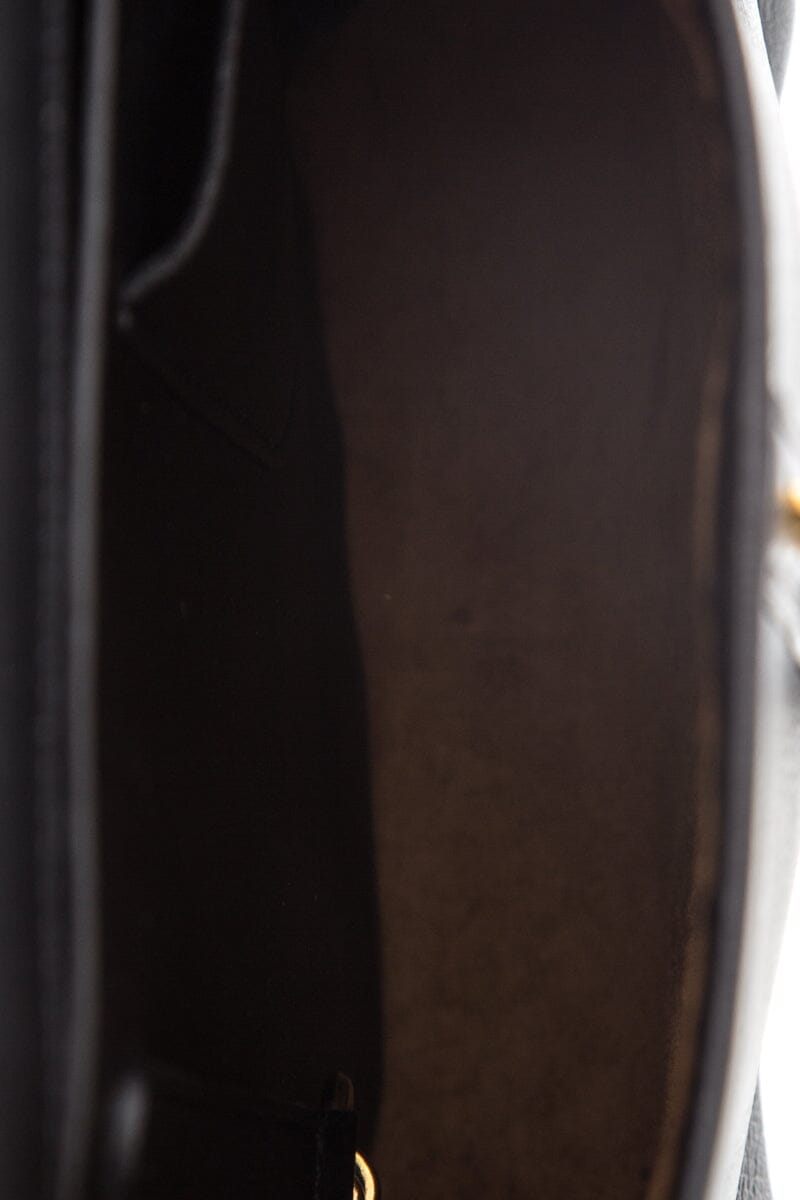 Delvaux Black Leather Crossbody