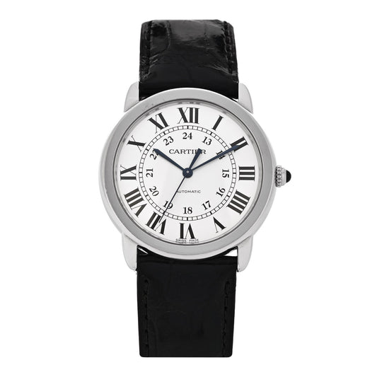 Stainless Steel Alligator 36mm Ronde Solo Automatic Watch