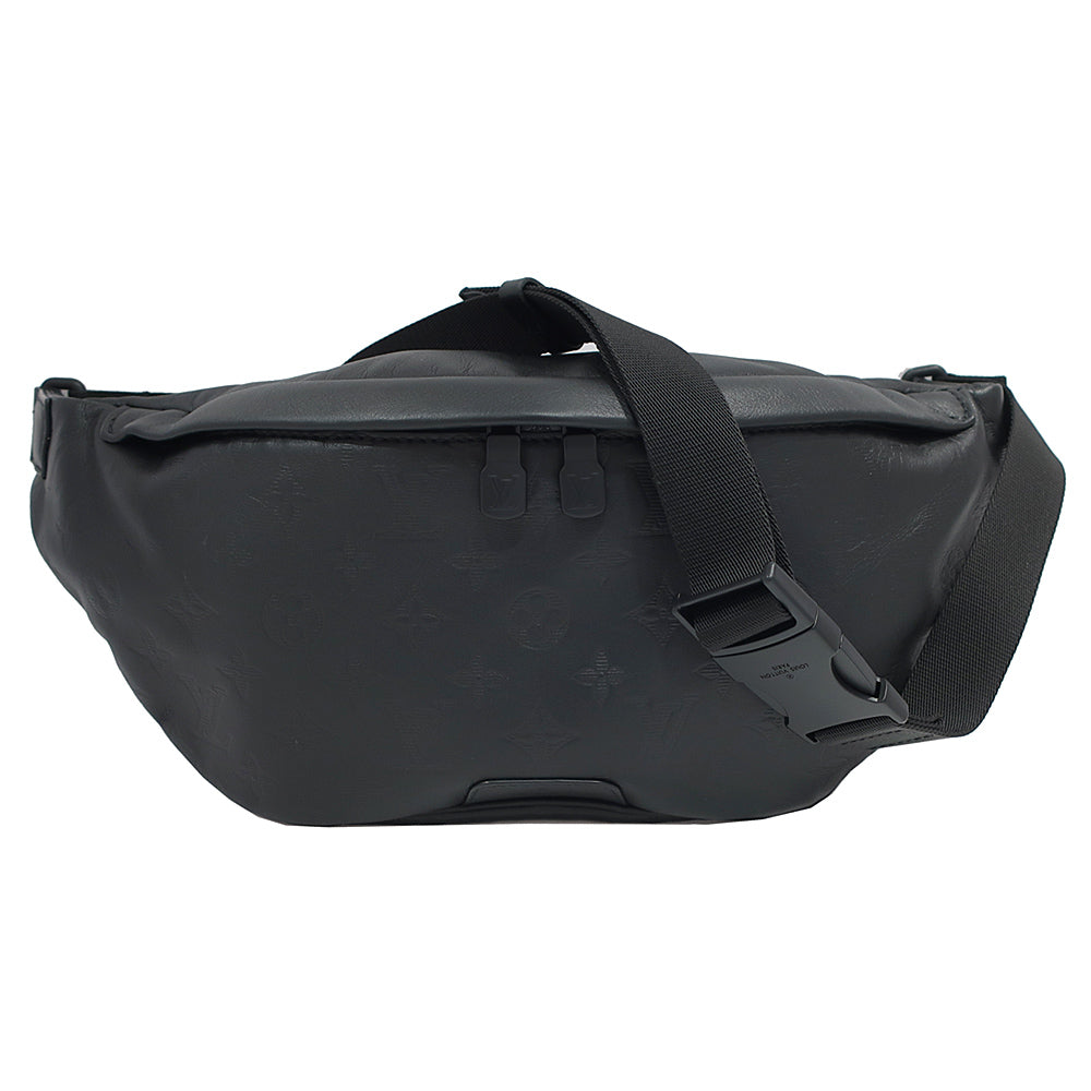 Louis Vuitton Dialovery Bum Bag M44388 Monogram Shadow Noir Black BK Body Bag Crossbody  Preservation Bag Box
