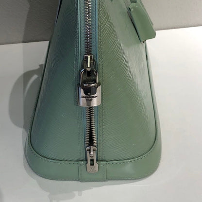 Louis Vuitton Alma EPI HandBag,Green