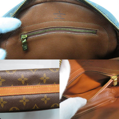 Louis Vuitton M51222 Monogram Shoulder Bag Crossbody Leather PVC Brown  Unisex
