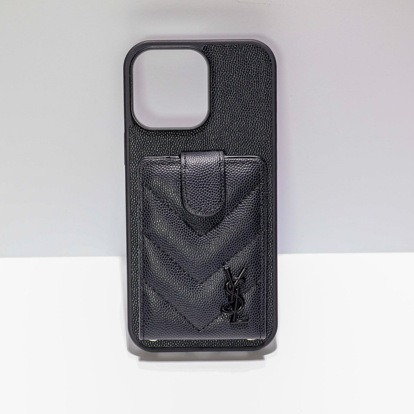 Leather Card Holder iPhone Case