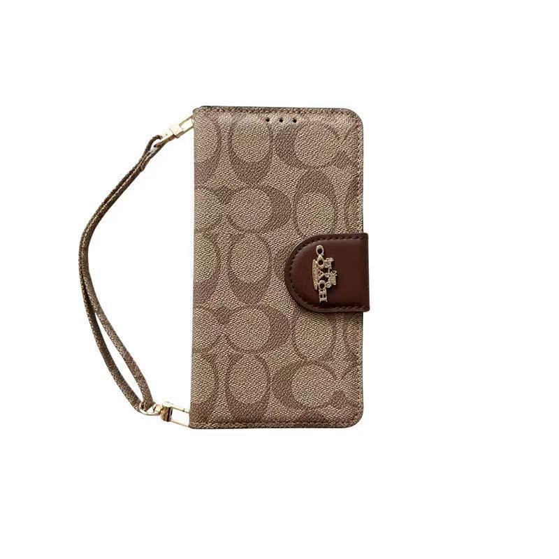 Designer Coach Phone Case Wallet Style for iPhone 12 13 14 15 16 17