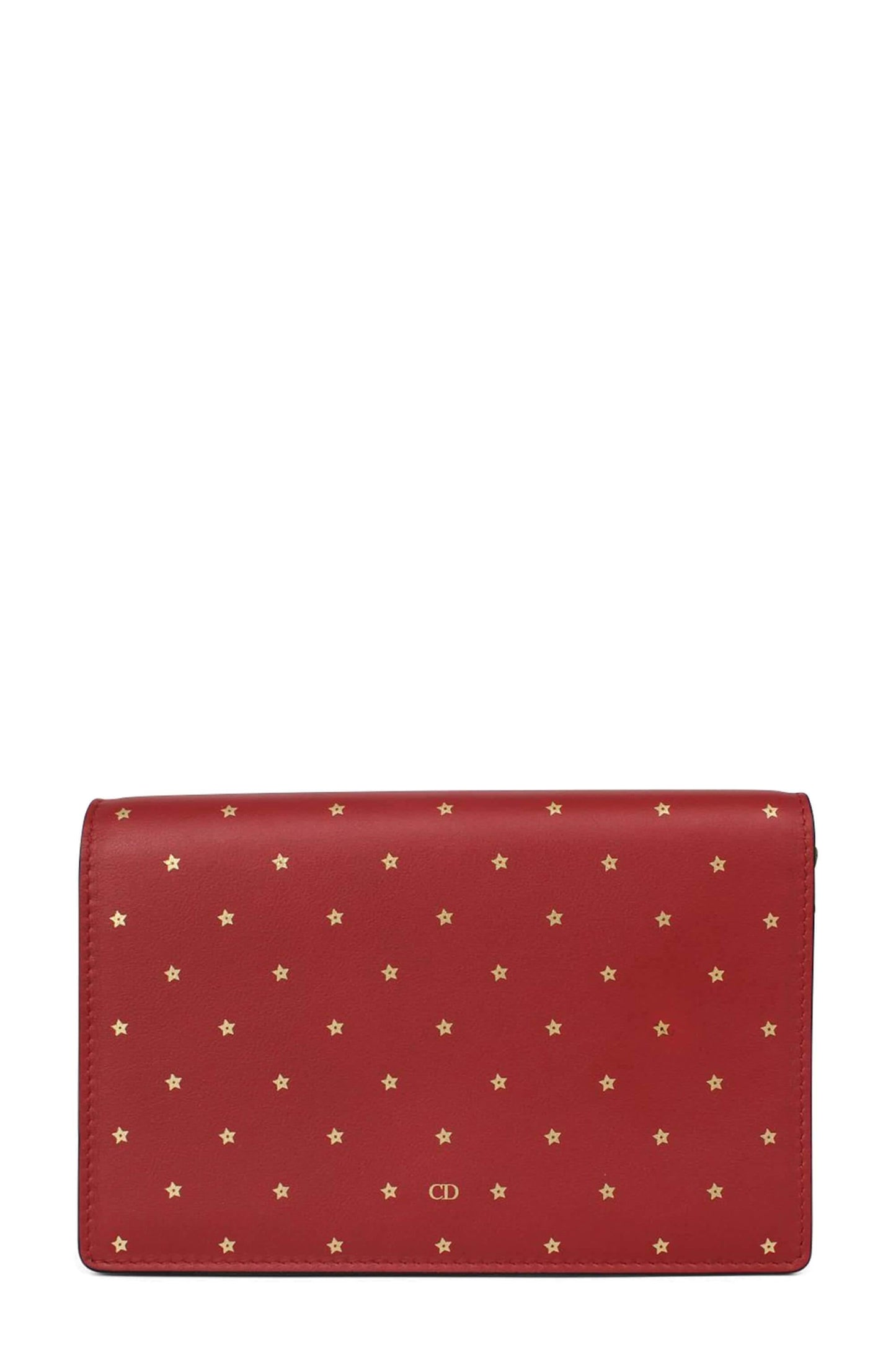 Star Print Crossbody Bag Red