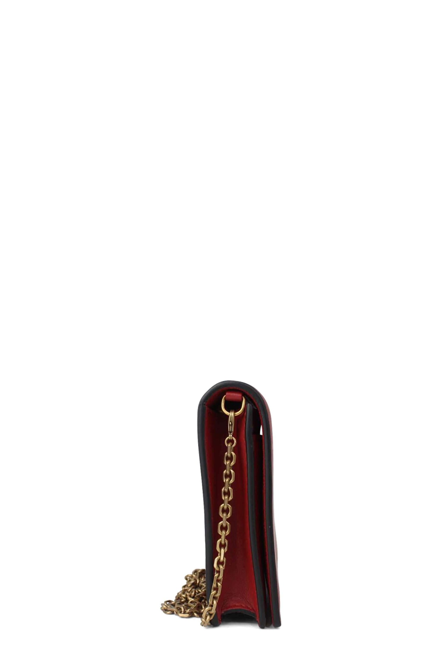 Star Print Crossbody Bag Red