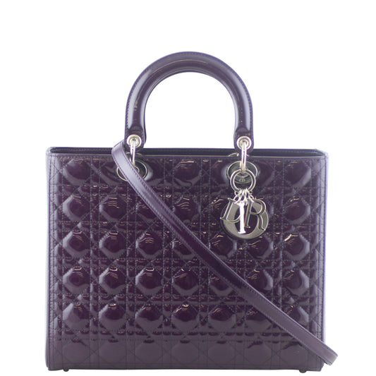 Dior Lady Dior Leather Handbag