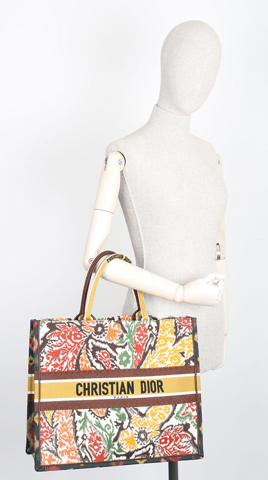 Dior Book Tote Canvas Tote Bag