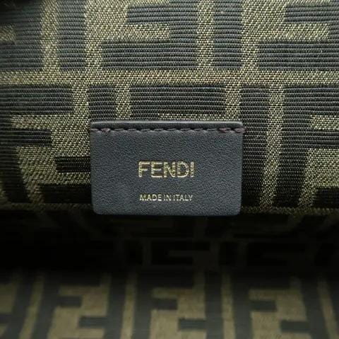 Fendi Fendi First Leather Beige Shoulder Bag