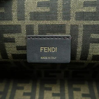 Fendi Fendi First Leather Beige Shoulder Bag