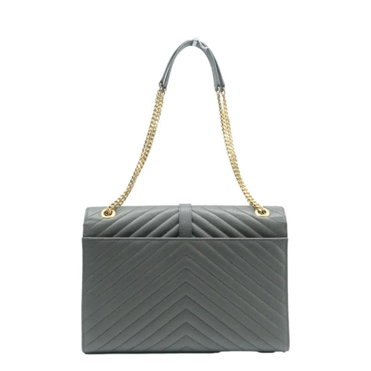 Saint Laurent Envelope Leather Red Shoulder Bag Style 13