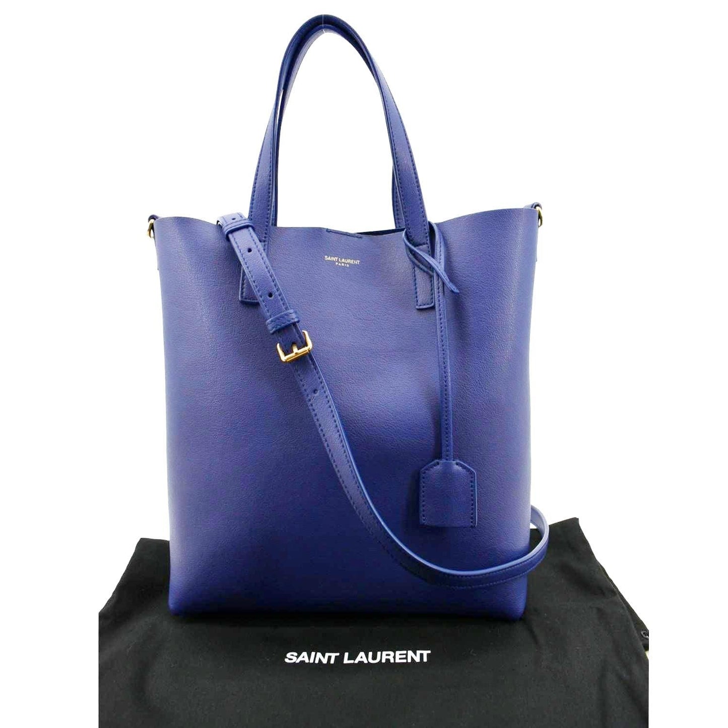 Saint Laurent Toy Leather Red Tote Bag