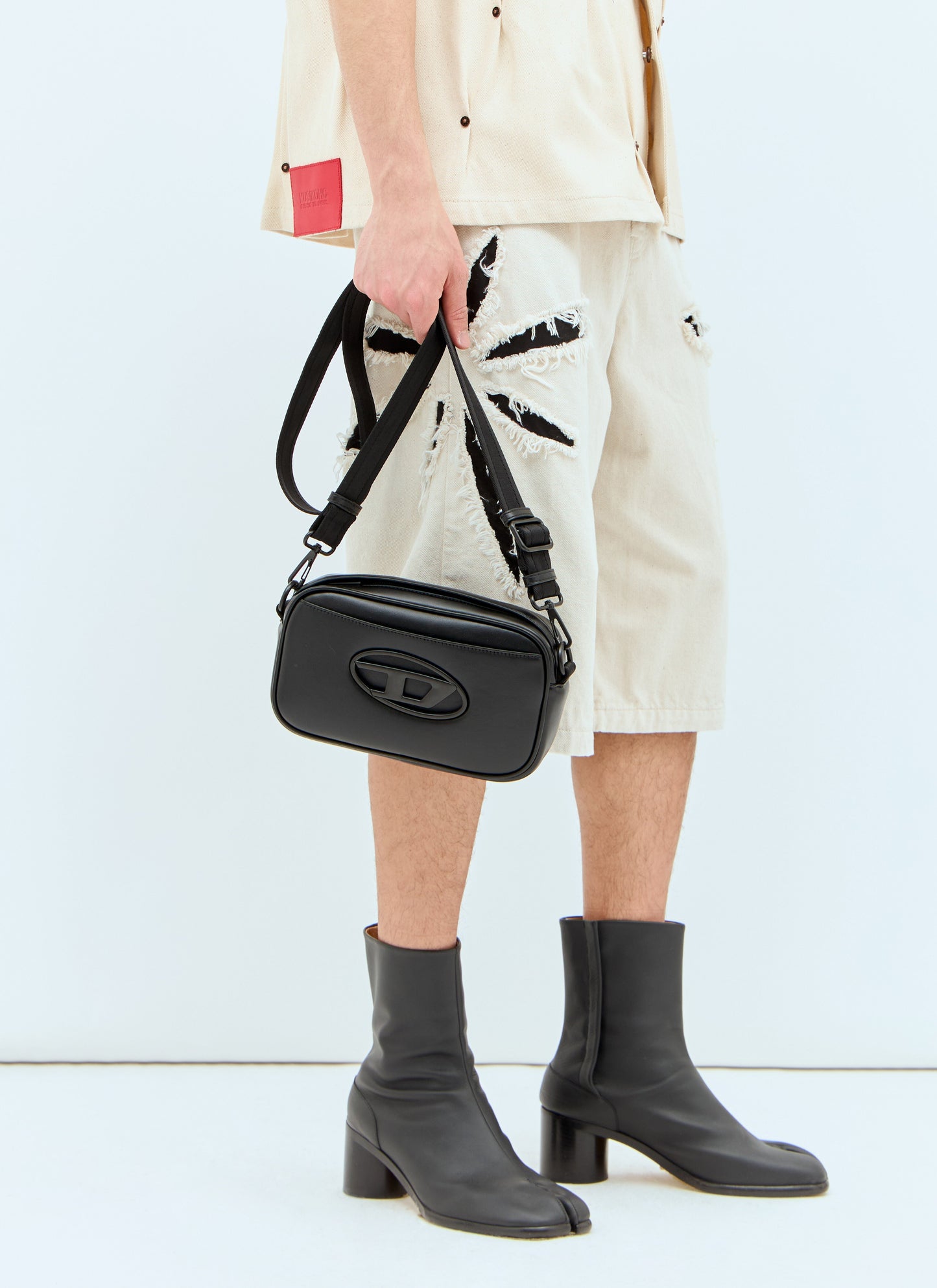 Diesel Men Holi-D Camera Crossbody Bag