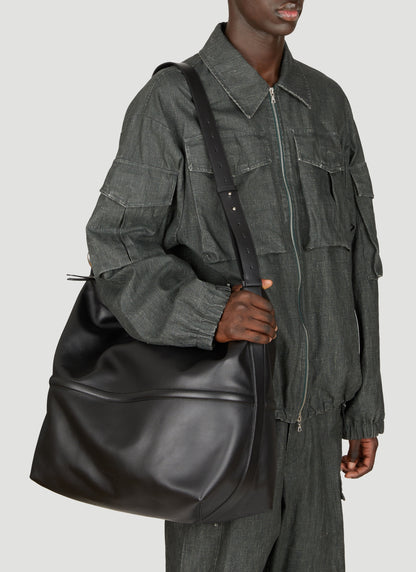 Dries Van Noten Men Leather Crossbody Bag