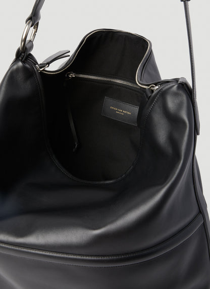 Dries Van Noten Men Leather Crossbody Bag