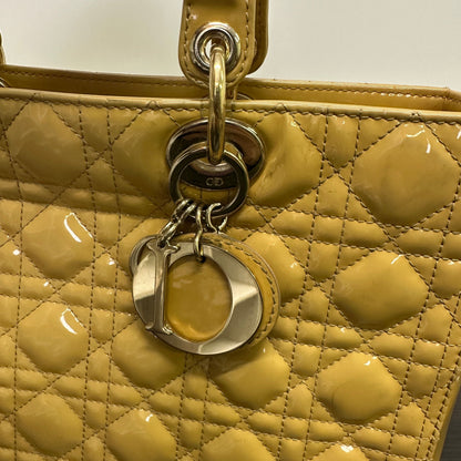 Dior Lady Dior Patent Leather Handbag Lb120018