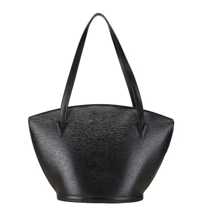 Louis Vuitton  Noir Leather Handbag Shoulder Bag