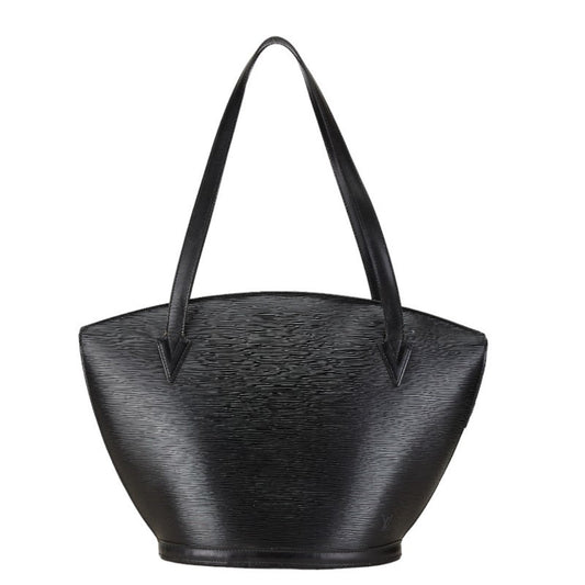 Louis Vuitton  Noir Leather Handbag Shoulder Bag