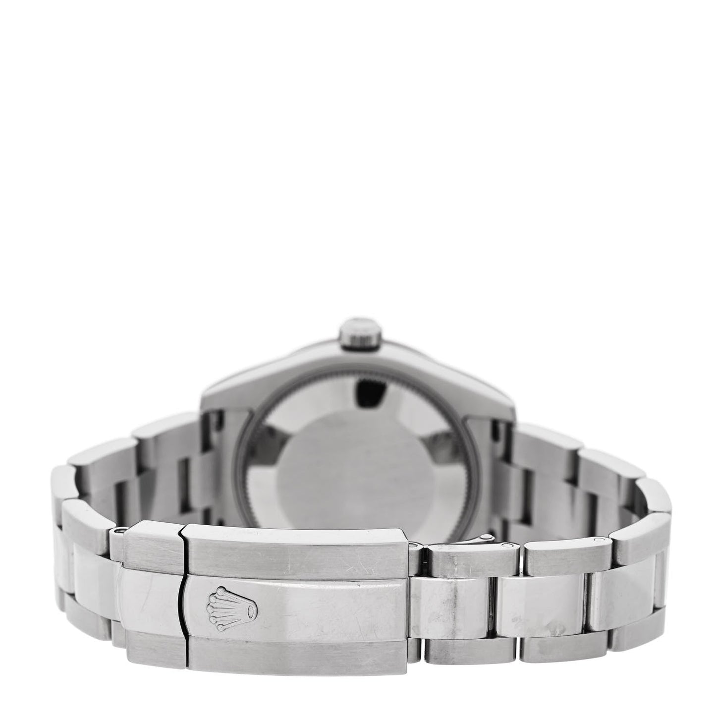 Stainless Steel 18K White Gold Diamond 31mm Oyster Perpetual Datejust Watch White Roman 178344