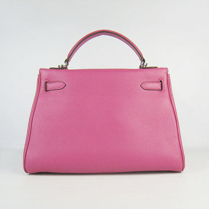 Luxury Hermes Kelly 32Cm Togo Leather Handbag 6108 Peach Silver