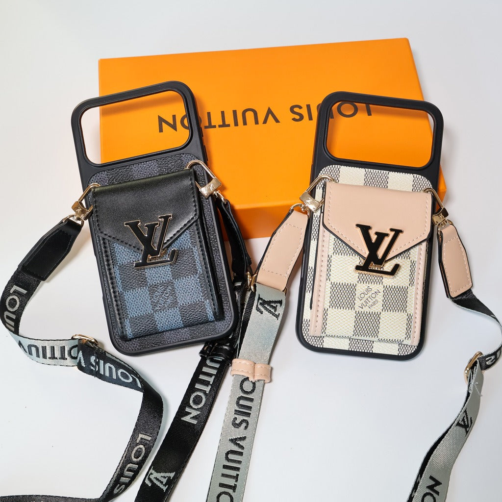 Crossbody iPhone Series Case Card Holder