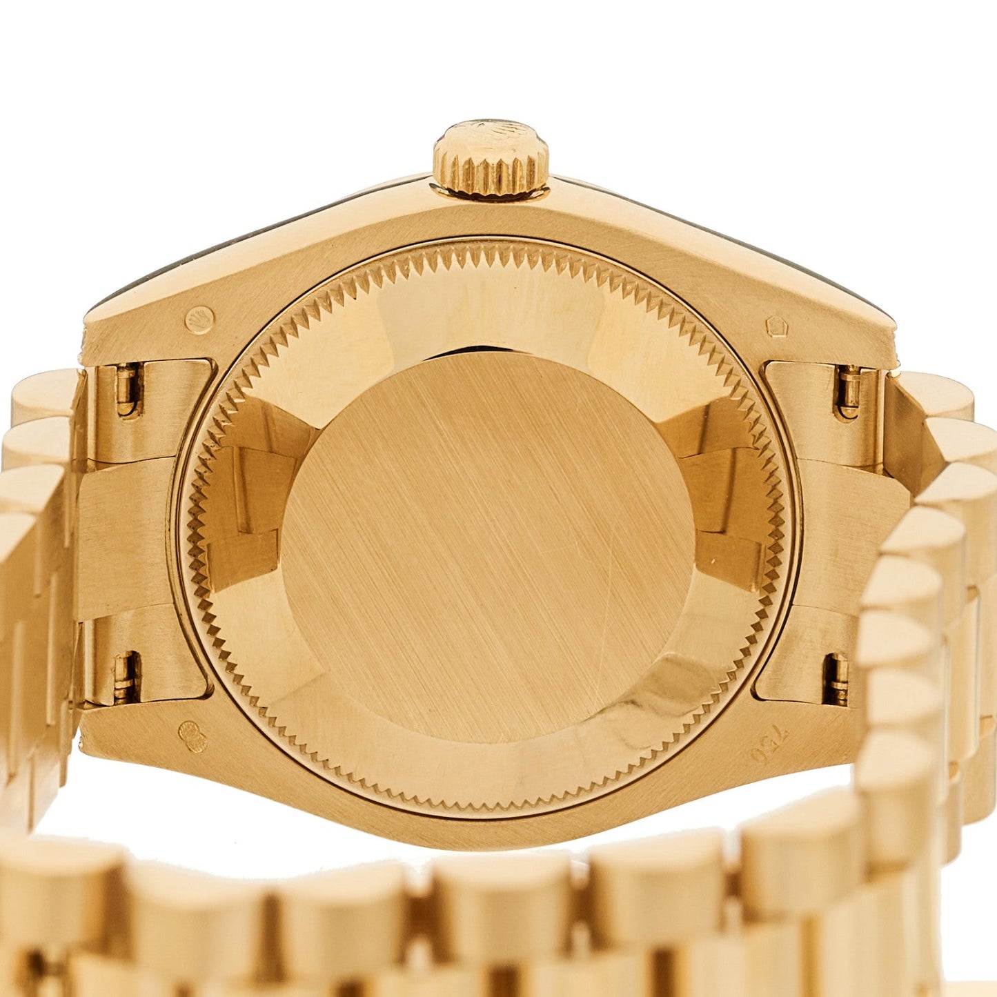 18K Yellow Gold Diamond 31mm Oyster Perpetual Datejust President Watch Black 178158