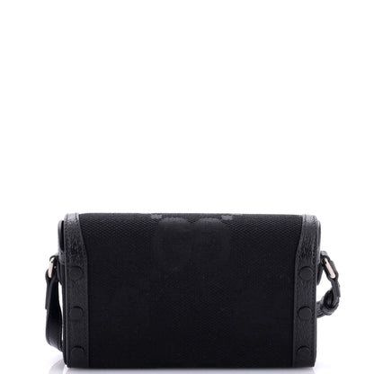 Horsebit 1955 Flap Crossbody Bag Jumbo GG Canvas Mini