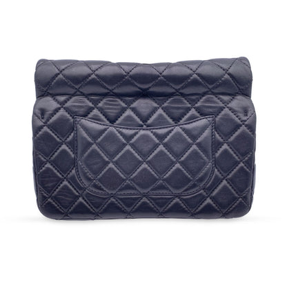 Chanel Black Quilted Leather Reissue Roll 2.55 Clutch Bag