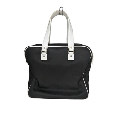Chanel bag Toile Rubber Leather Large Zipped Airline Shopping Bag