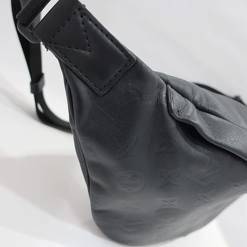 Louis Vuitton Dialovery Bum Bag M44388 Monogram Shadow Noir Black BK Body Bag Crossbody  Preservation Bag Box