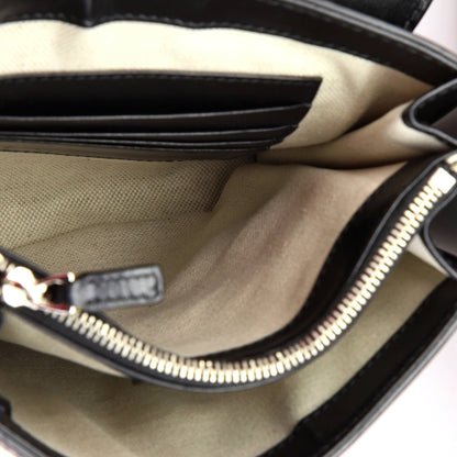 Flap Crossbody Bag GG Embossed Perforated Leather Small