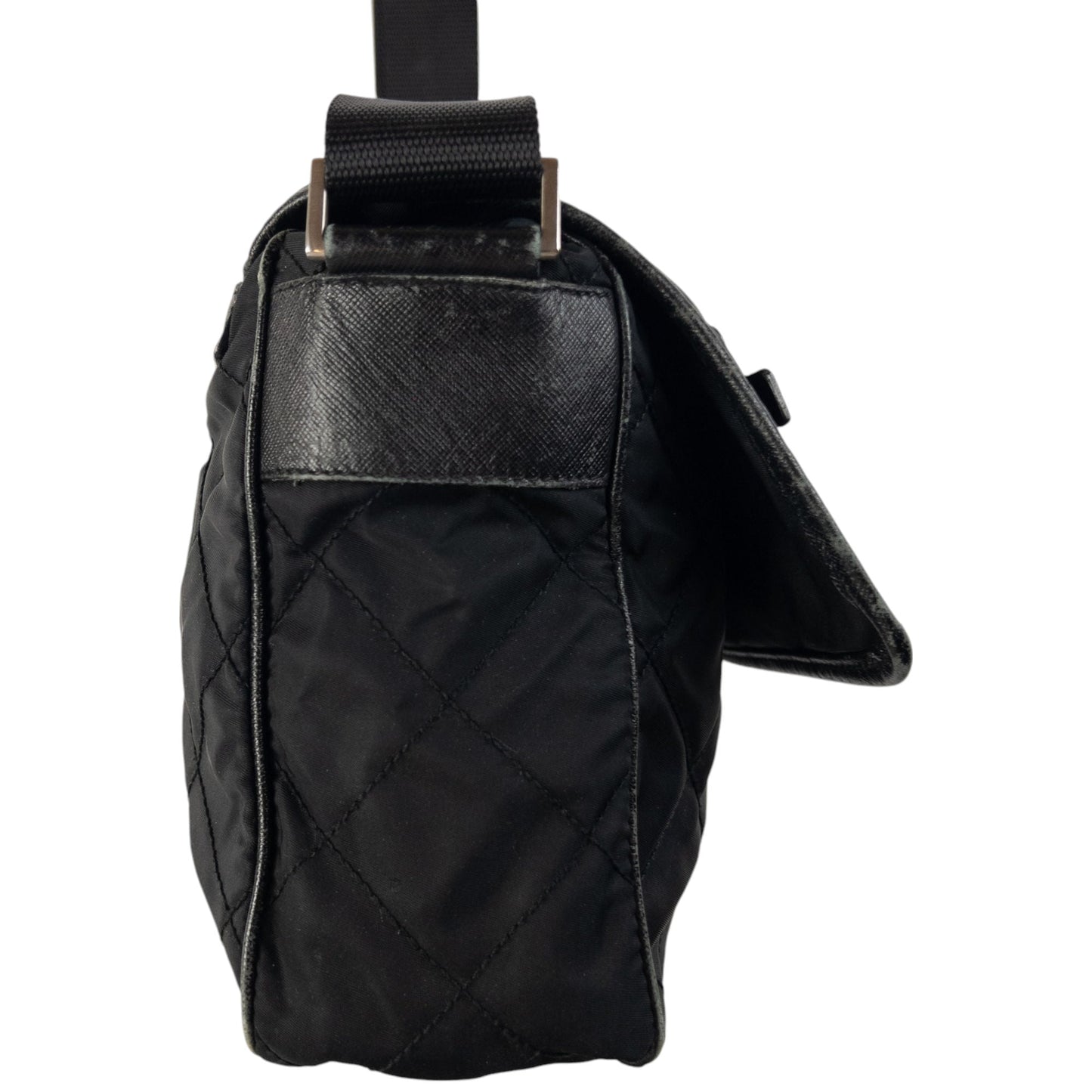 Vintage Prada Quilted Crossbody Bag
