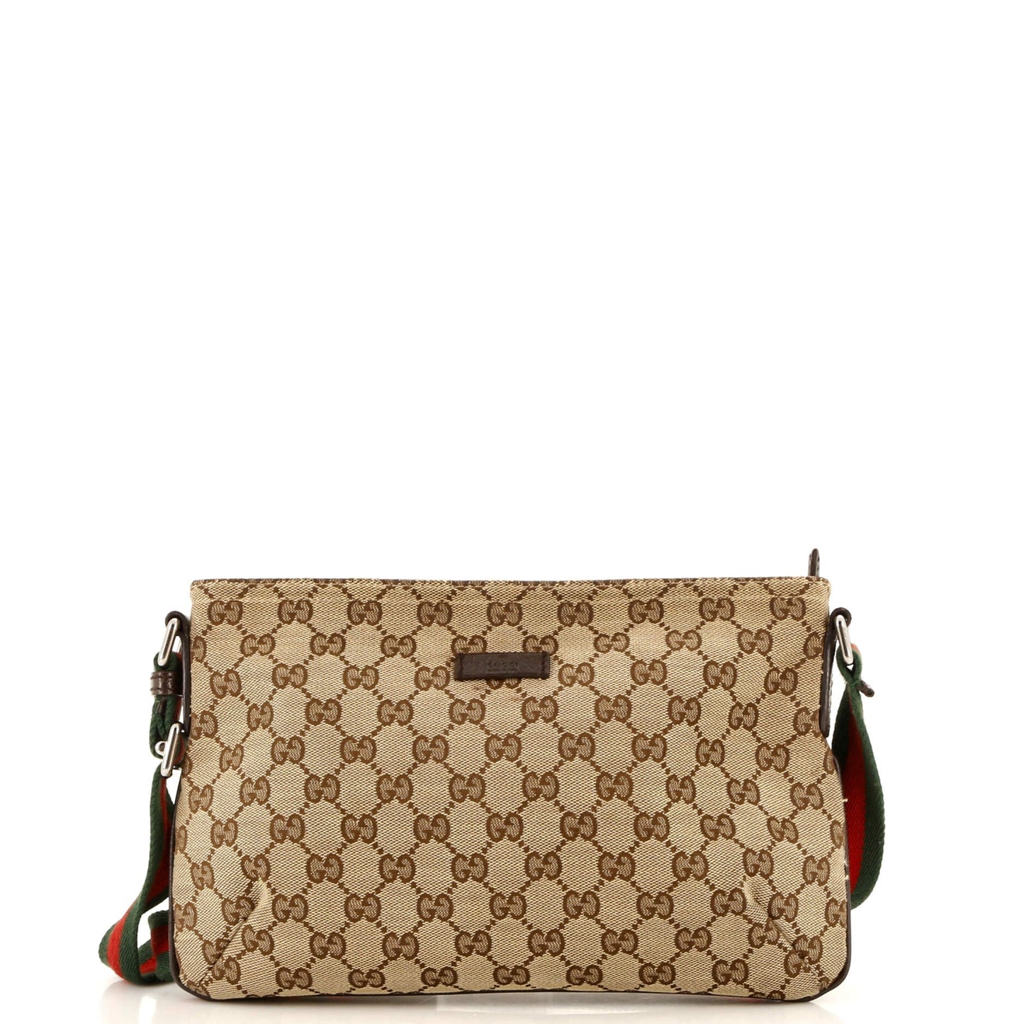 Web Zip Crossbody GG Canvas Small