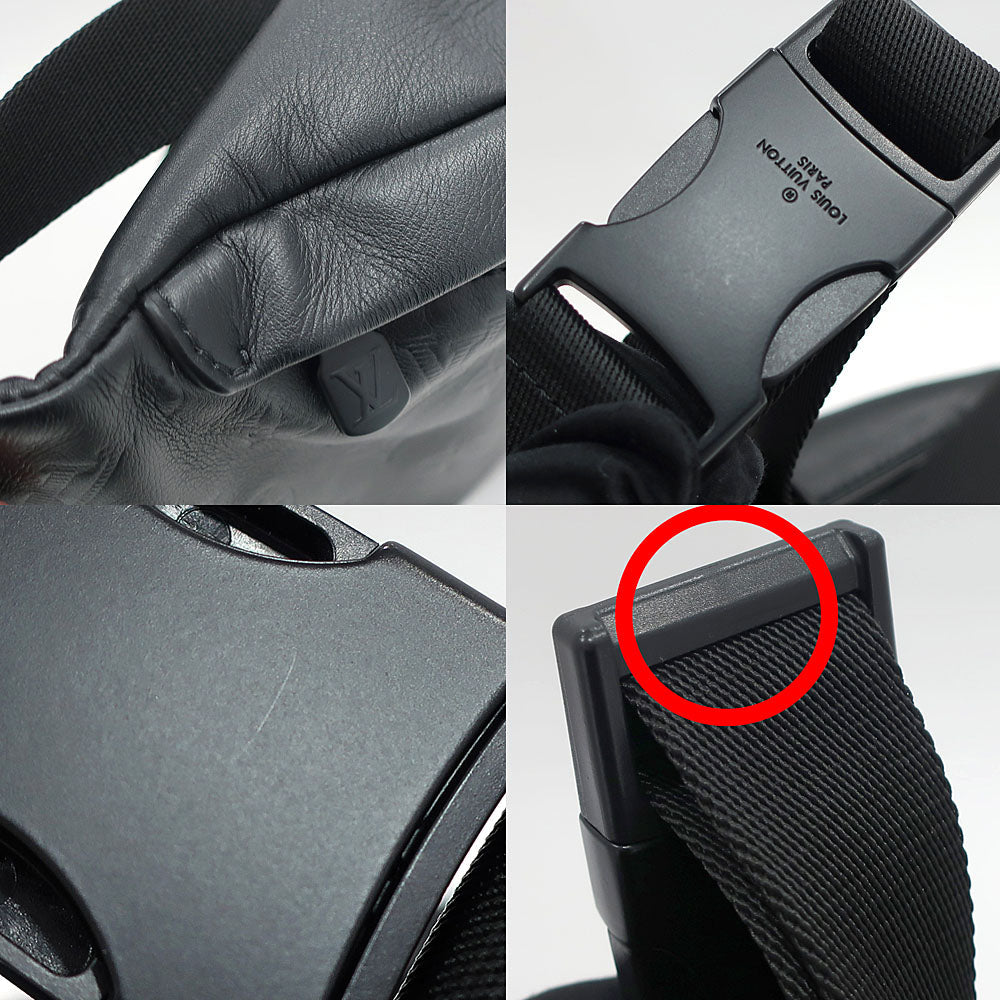 Louis Vuitton Dialovery Bum Bag M44388 Monogram Shadow Noir Black BK Body Bag Crossbody  Preservation Bag Box