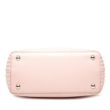 Fendi Dotcom Click Leather Shoulder Bag
