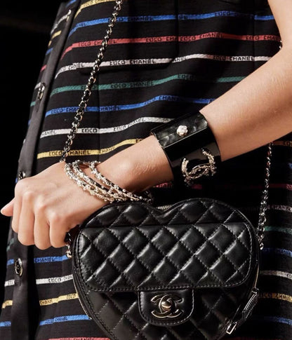 Chanel Luxury Leather Black Handbag Style 16