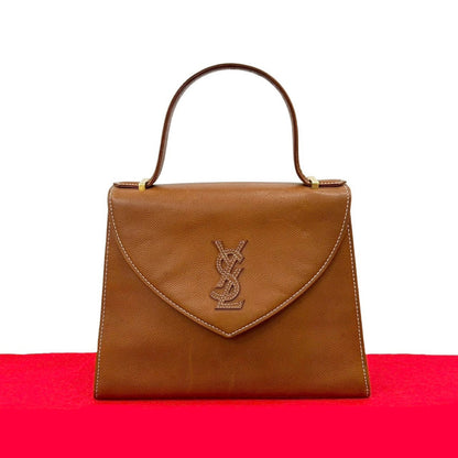 Saint Laurent Leather Red Handbag Style 11