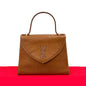 Saint Laurent Leather Red Handbag Style 11