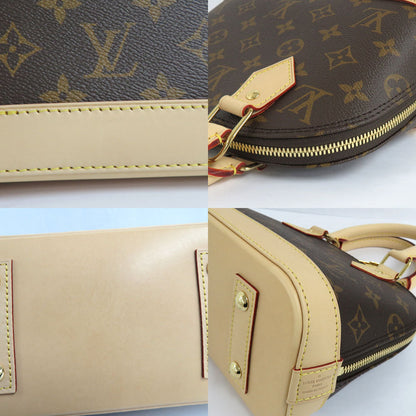 Louis Vuitton Alma BB M53152 Monogram Handbag 2WAY Shoulder Bag Crossbody Brown G Gold  Leather  New Unused]