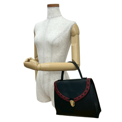 Saint Laurent Leather Red Handbag Style 12