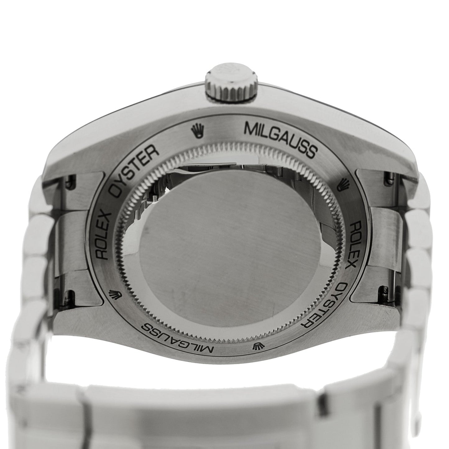 Stainless Steel 40mm Oyster Perpetual Milgauss Watch  White 116400