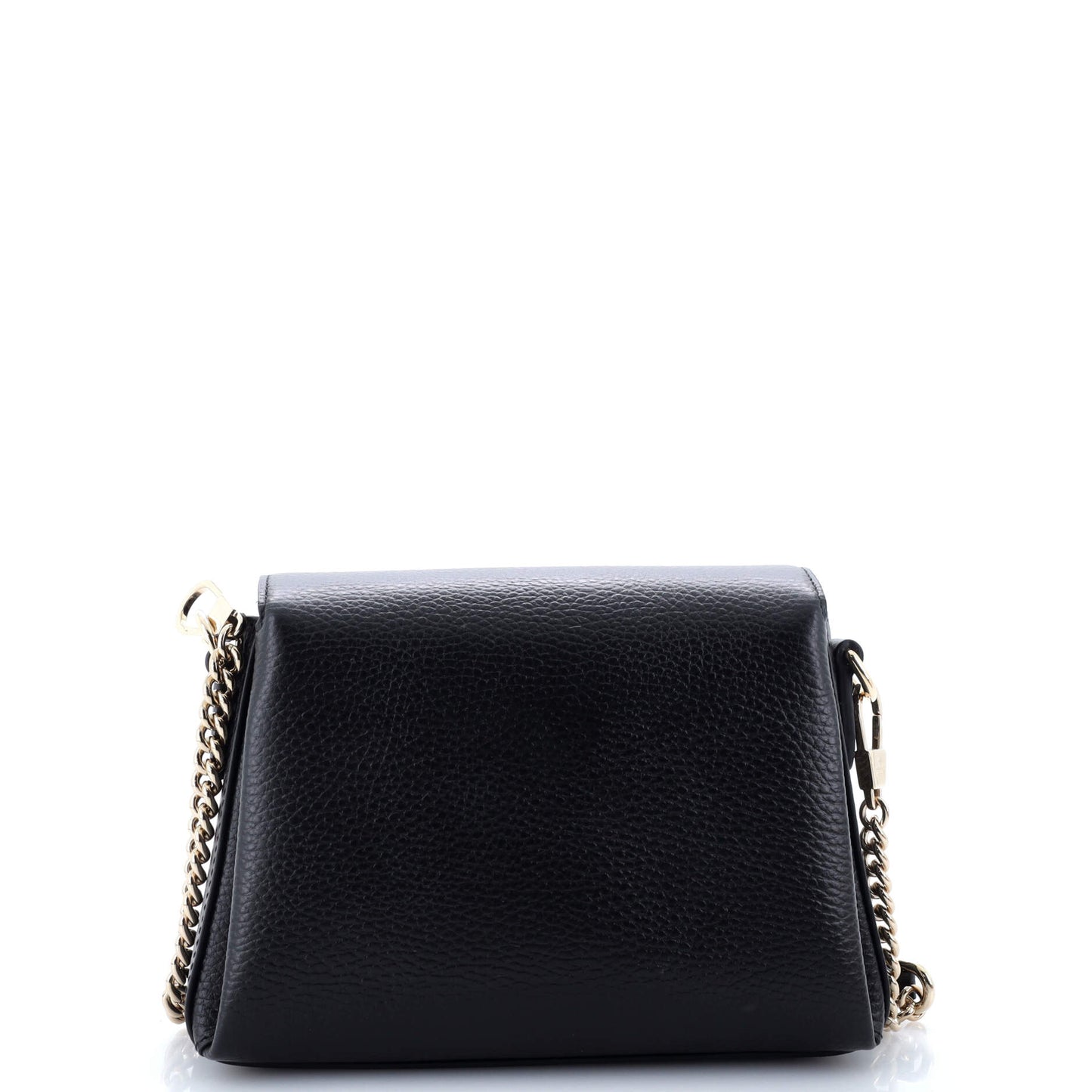 Interlocking Chain Crossbody Bag Leather Small